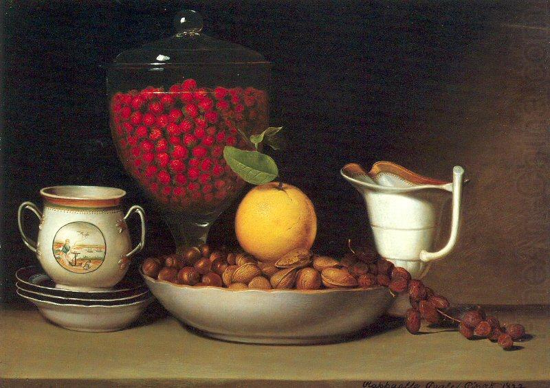 Peale, Raphaelle Still Life: Strawberries Nuts china oil painting image